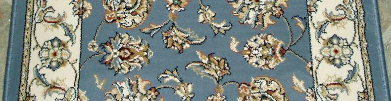 Dynamic Stair Runner Ancient Garden Blue Stair Runners 57365-5464-26 inch-Sold By the Foot