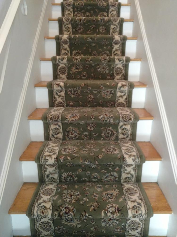 Dynamic Stair Runner Ancient Garden Green Stair Runner 57365-4464 - 26 inch Sold By the Foot