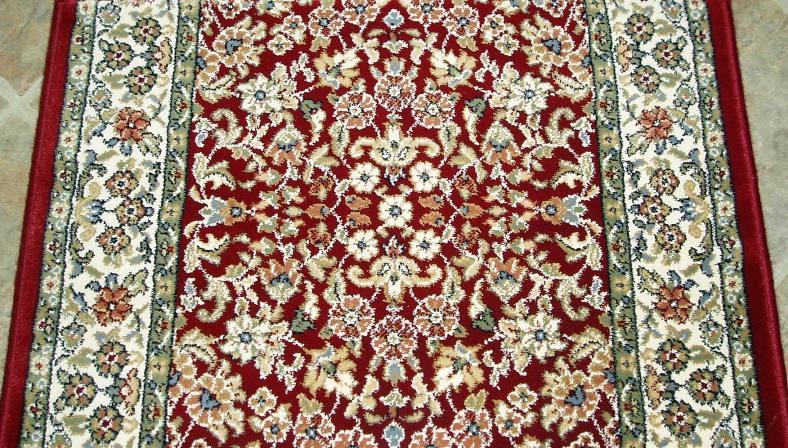 Dynamic Stair Runner Ancient Garden Red Stair Runner 57078-1414 - 26 inch Sold By the Foot