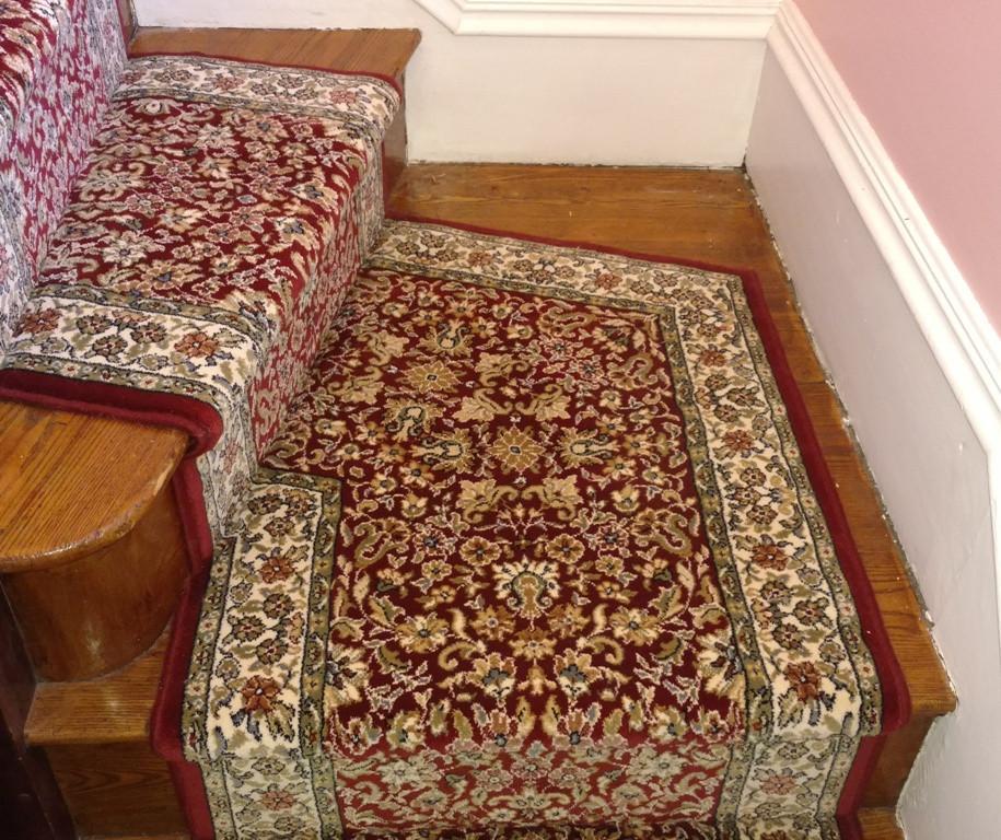 Dynamic Stair Runner Ancient Garden Red Stair Runner 57078-1414 - 26 inch Sold By the Foot