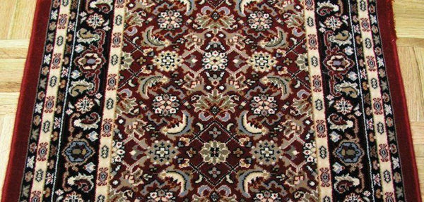 Dynamic Stair Runner Brilliant Herati Red Stair Runner 72240-330 - 26 inch  Sold By the Foot