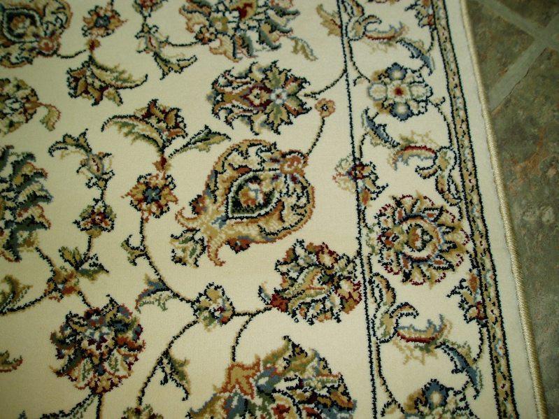 Dynamic Stair Runners 26 in x 1 ft Ancient Garden Ivory Stair Runner 57365-6464 - 26in  Sold By the Foot
