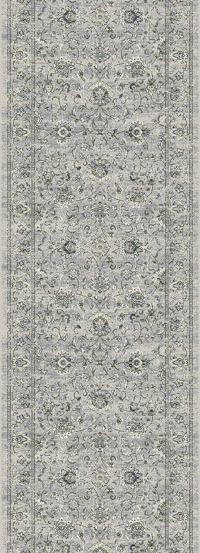 Dynamic Stair Runners Ancient Garden Grey Stair Runner 57126-9696 - 31 inch Sold By the Foot