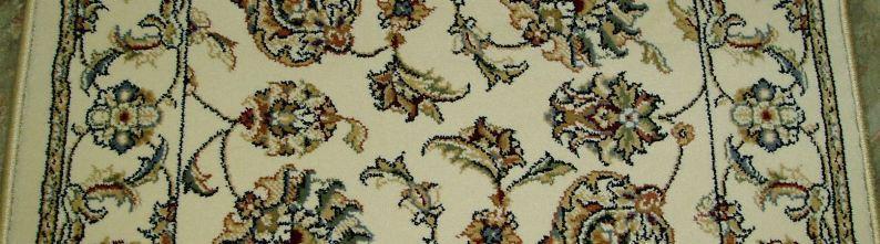 Dynamic Stair Runners Ancient Garden Ivory Stair Runner 57365-6464 - 26in  Sold By the Foot