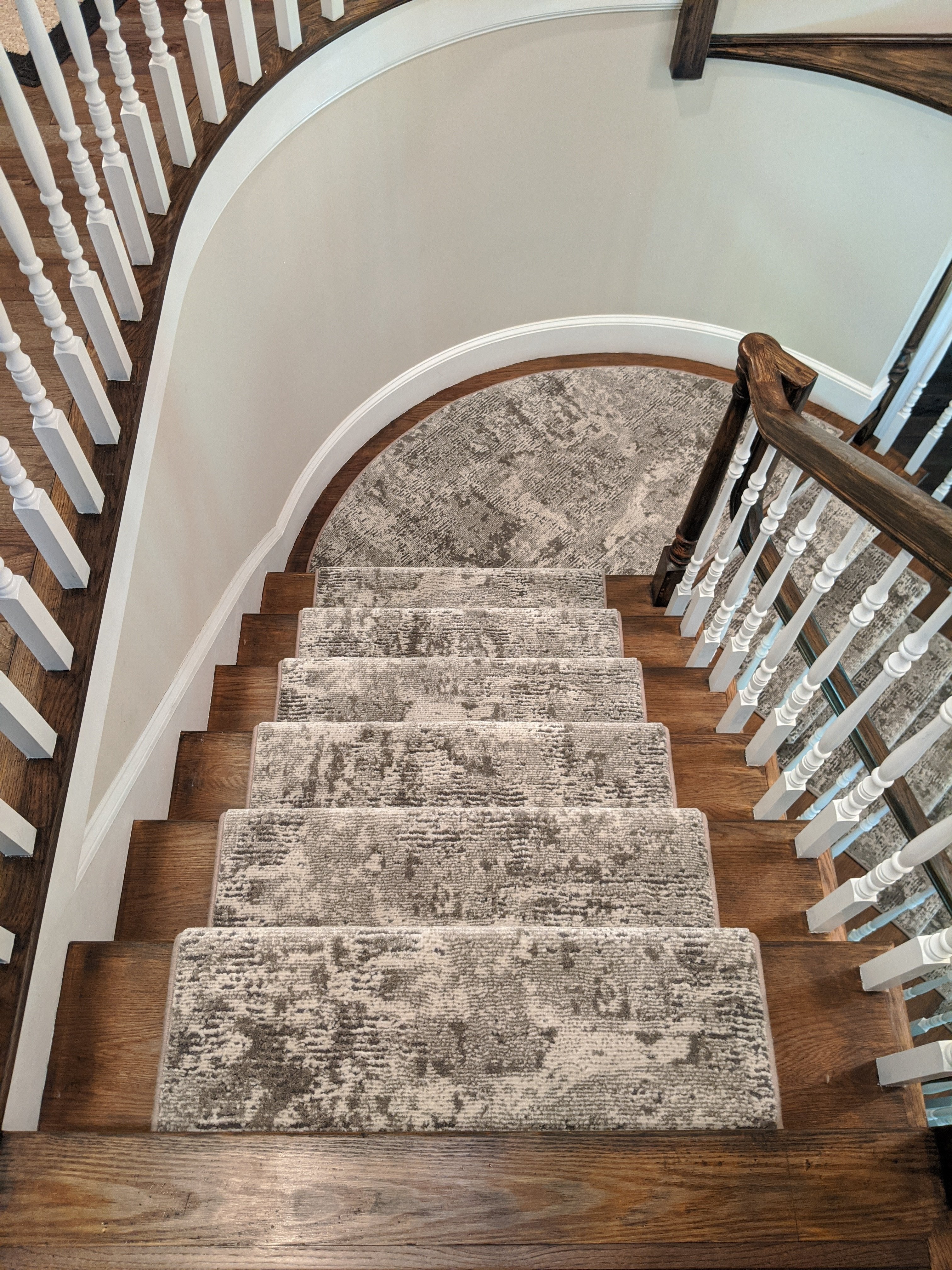 Profound Victoria 672 Delray Carpet By Kane -Custom Stair Runner Install