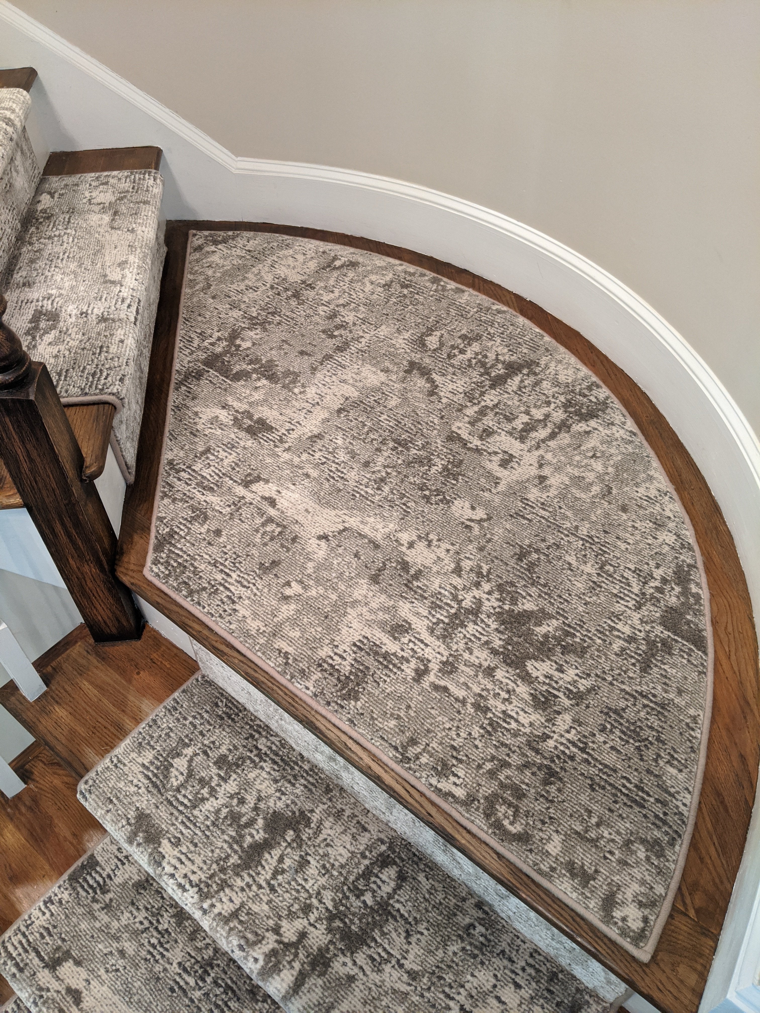 Profound Victoria 672 Delray Carpet By Kane -Custom Stair Runner Install