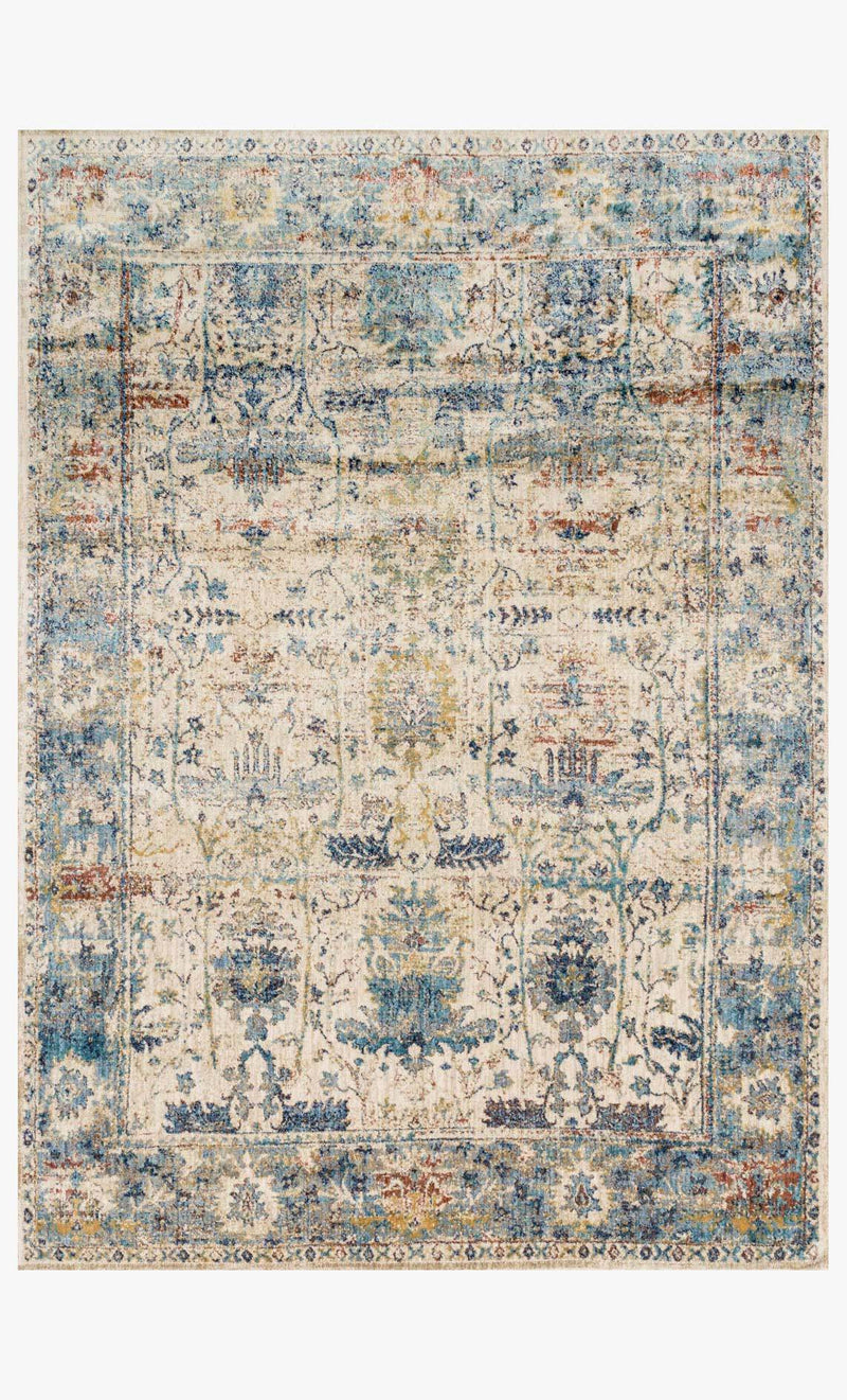 loloi Rugs area rugs 2.7 x 4 Anastasia Area Rugs By Loloi Rugs AF-07 Sand Blue in 15 Sizes