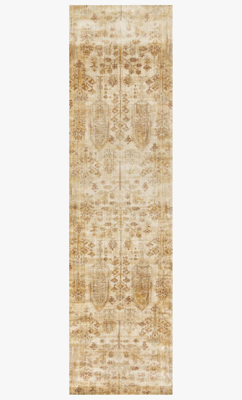 Finished Runner loloi Rugs area rugs Anastasia Area Rugs By Loloi Rugs AF-11Ant Iv-Gold in 15 Sizes
