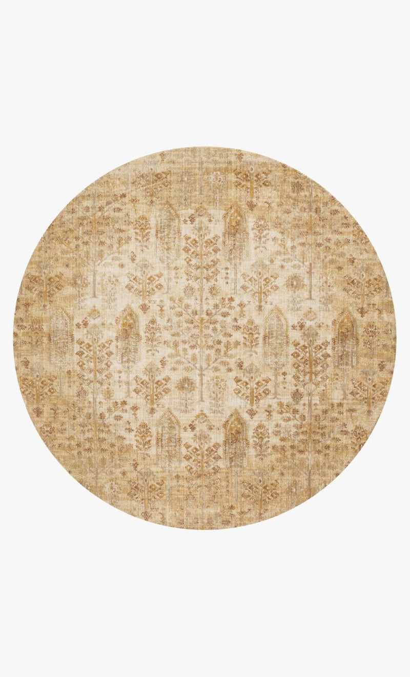 Round loloi Rugs area rugs Anastasia Area Rugs By Loloi Rugs AF-11Ant Iv-Gold in 15 Sizes