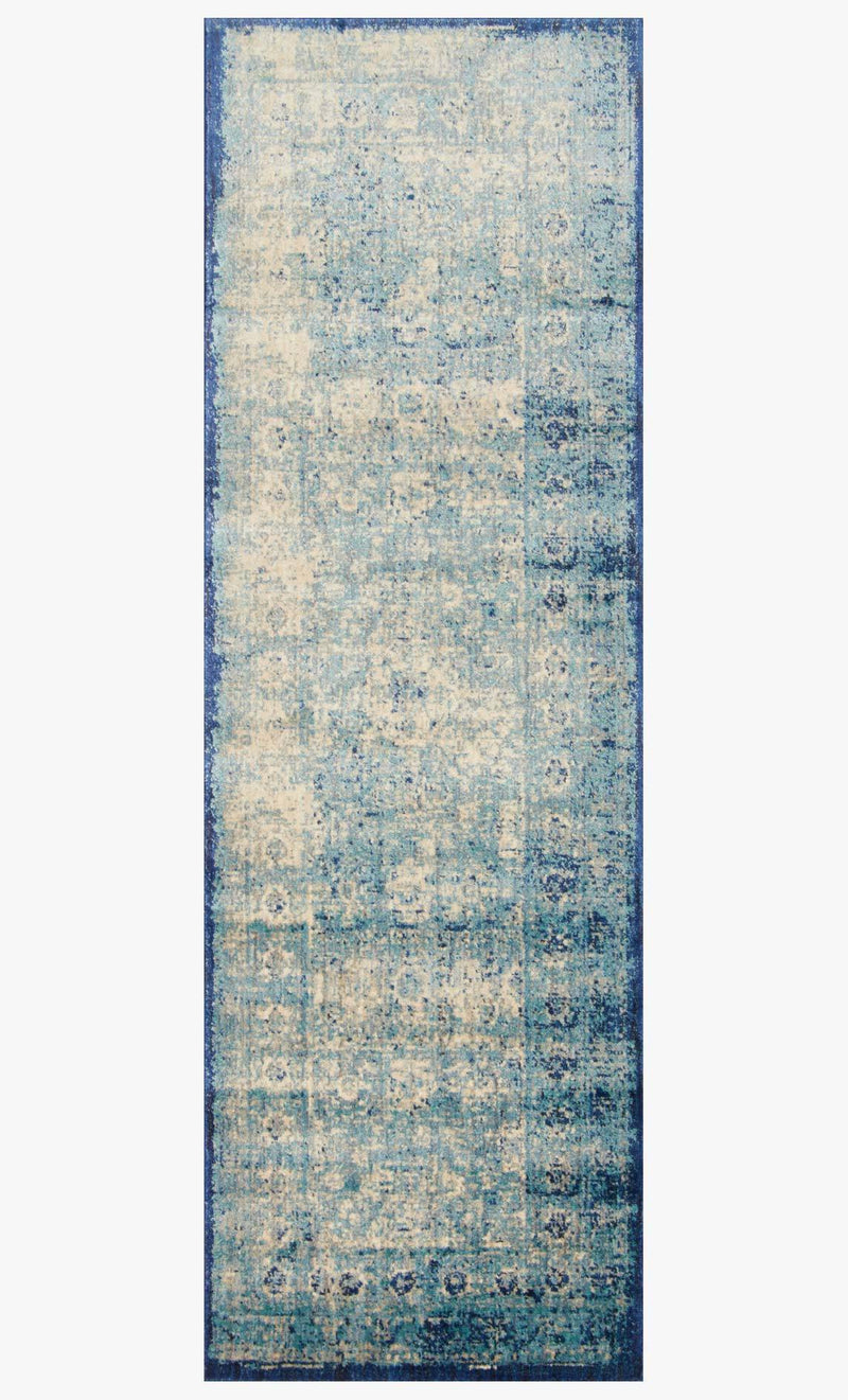 loloi Rugs area rugs Anastasia Area Rugs By Loloi Rugs AF-14 Lt Blue-Ivory in 15 Sizes