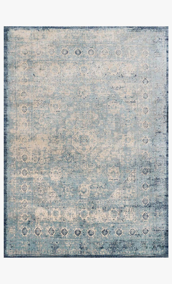 loloi Rugs area rugs Anastasia Area Rugs By Loloi Rugs AF-14 Lt Blue-Ivory in 15 Sizes