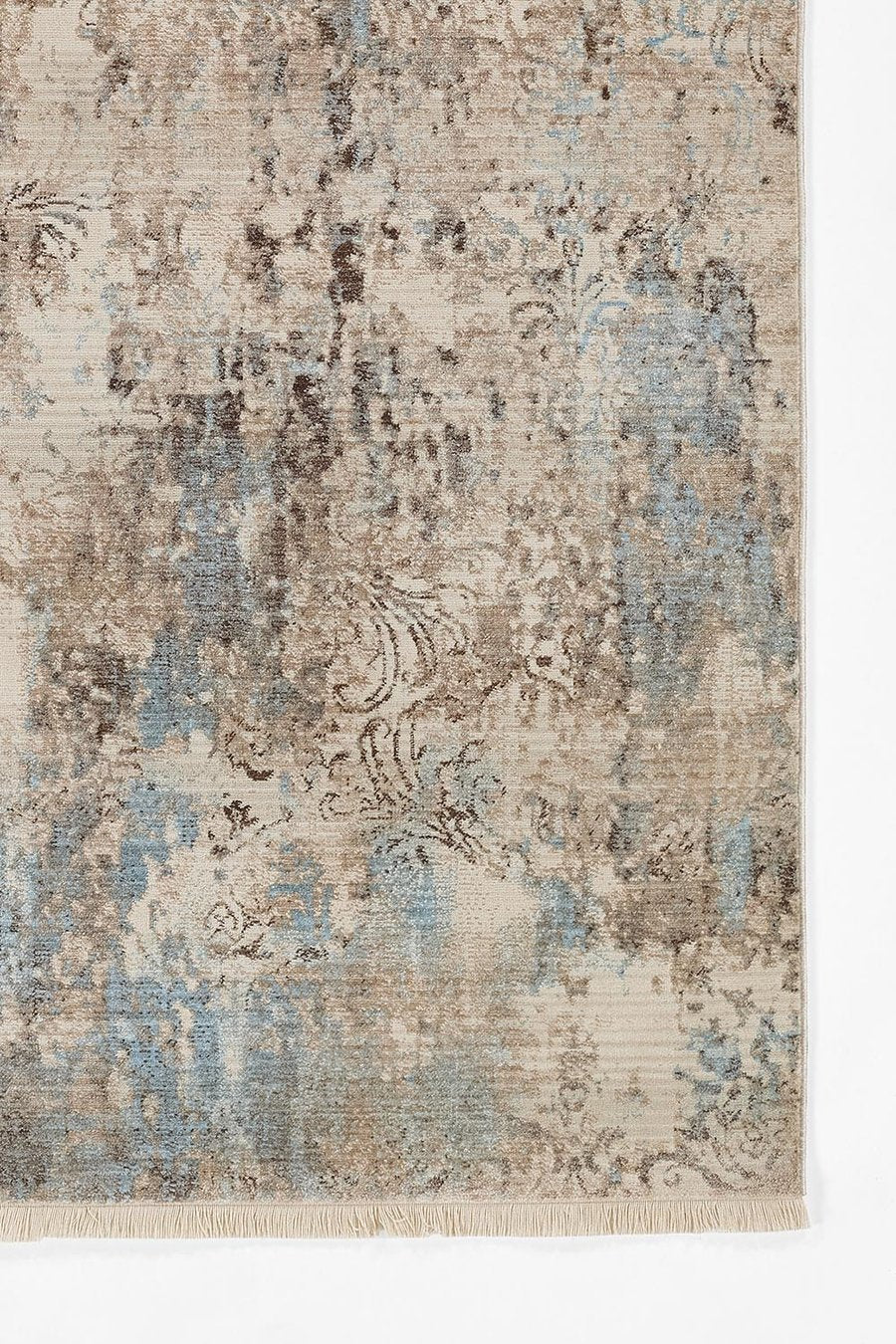 Momeni Area Rugs 2x3 Izmir Area Rug IZ-05 Blue 7 Sizes in Polyester From Momeni