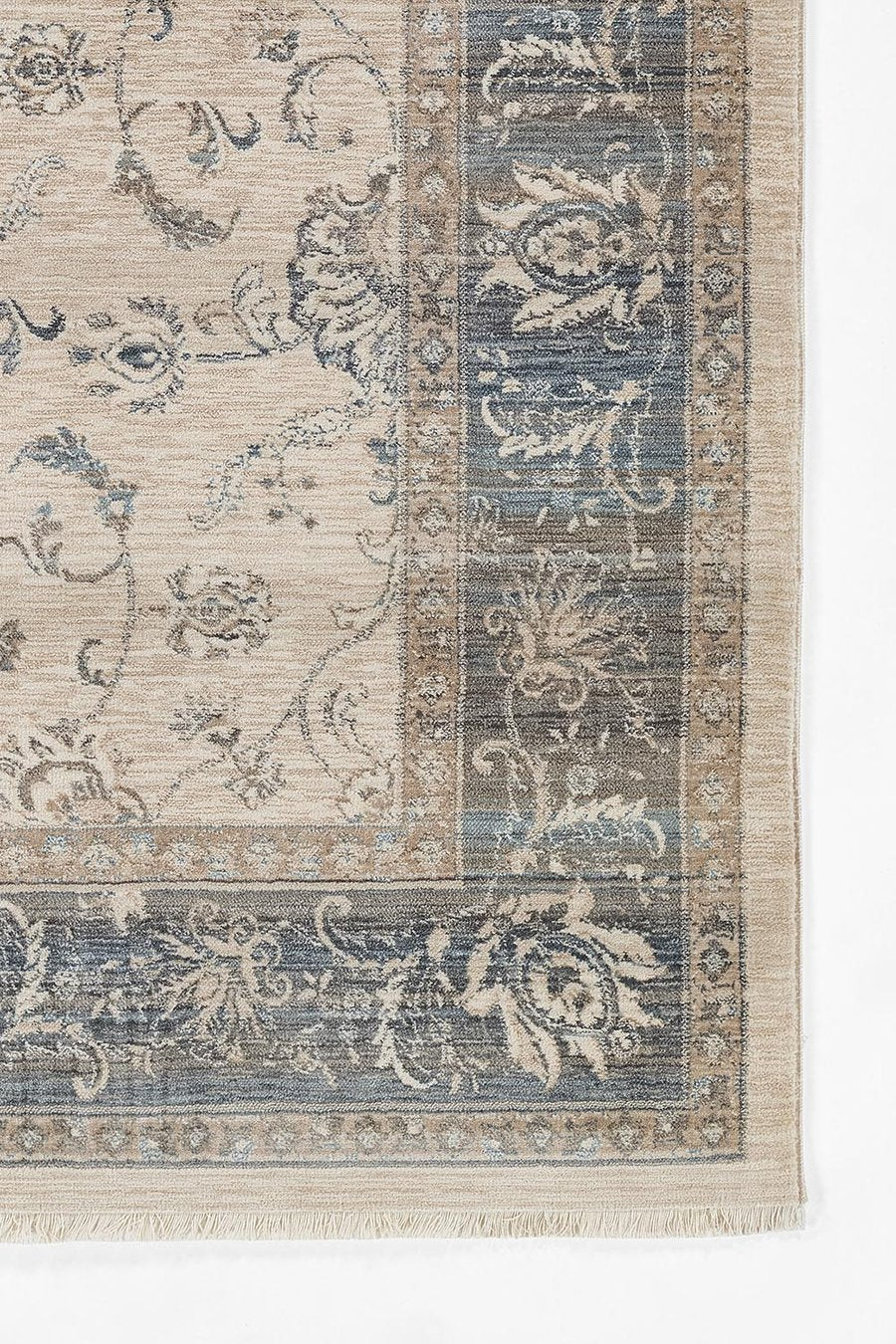 Momeni Area Rugs Izmir Area Rug IZ-02 Blue 7 Sizes in Polyester From Momeni