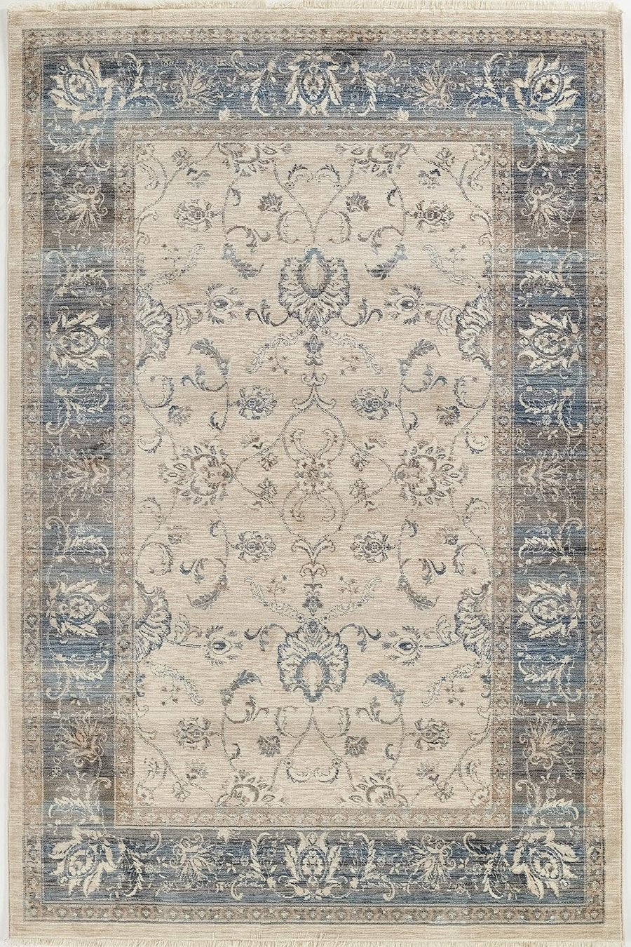 Momeni Area Rugs Izmir Area Rug IZ-02 Blue 7 Sizes in Polyester From Momeni