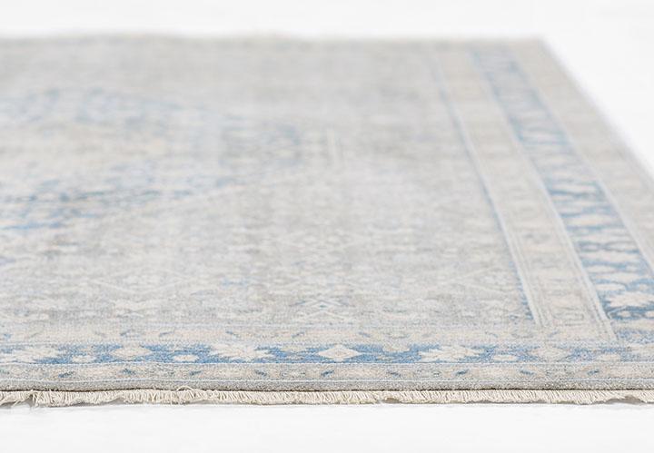 Momeni Area Rugs Izmir Area Rug IZ-03 Blue 7 Sizes in Polyester From Momeni