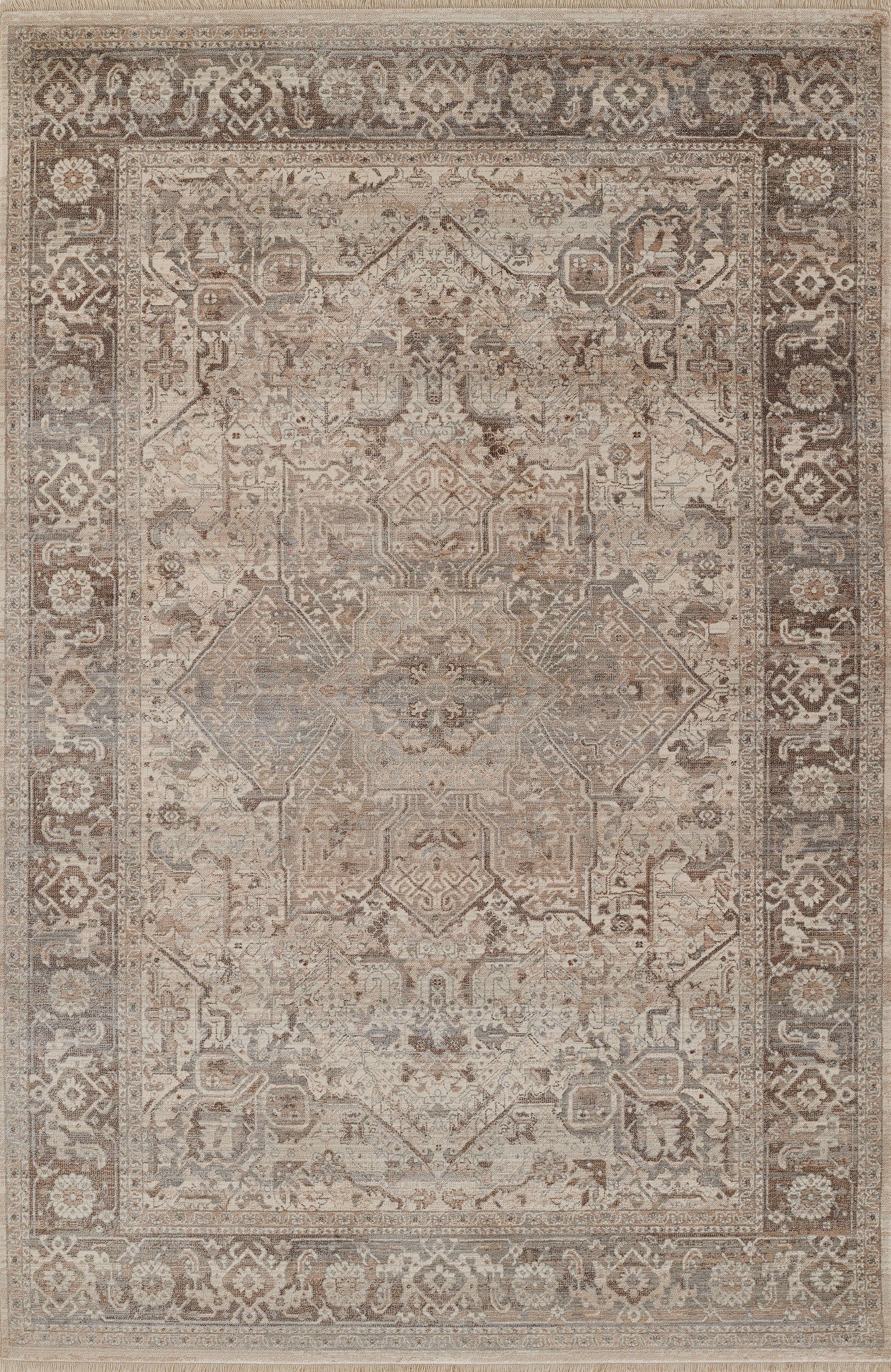 Momeni Area Rugs Izmir Area Rug IZ-10 Grey 7 Sizes in Polyester From Momeni