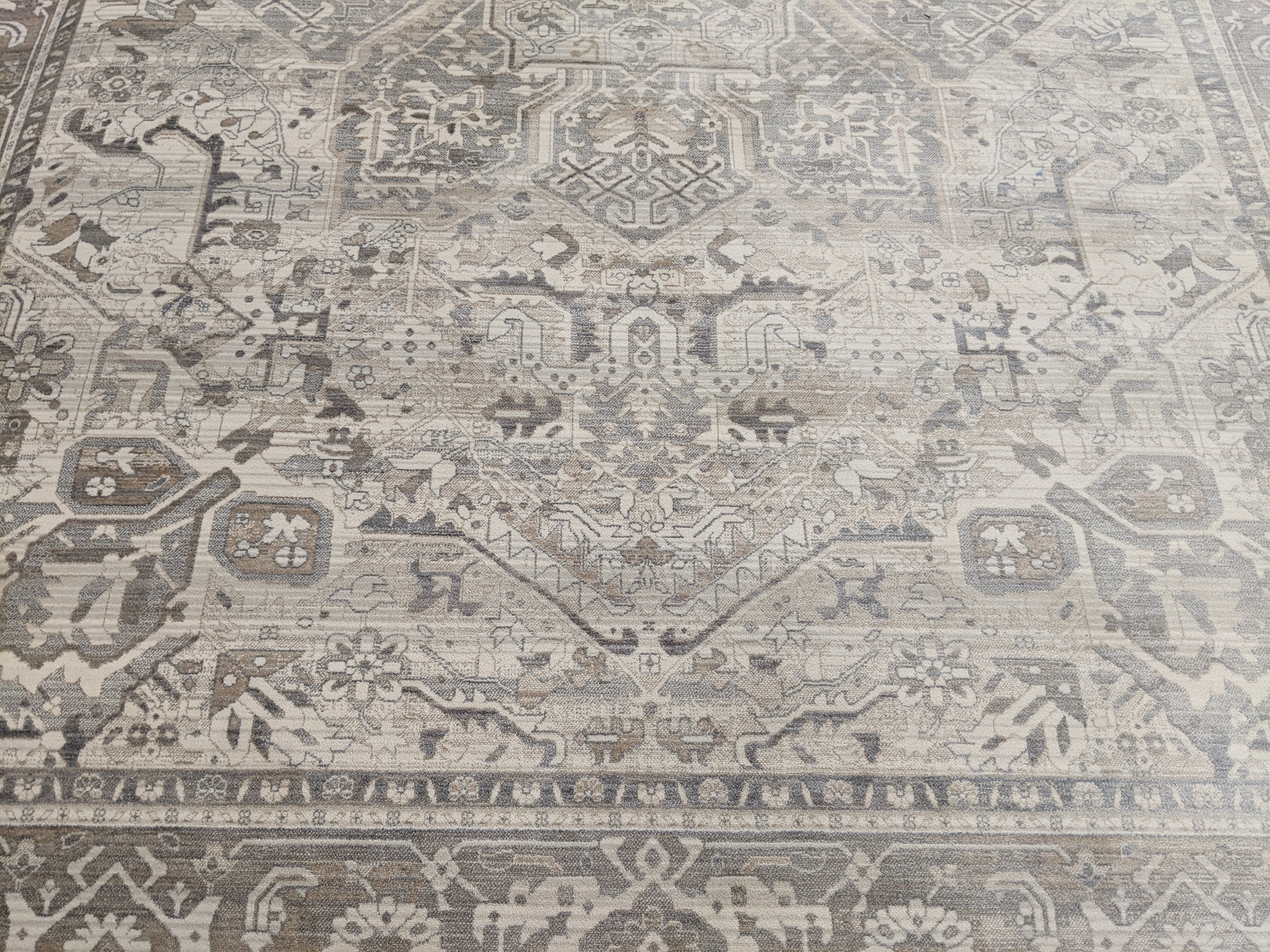 Momeni Area Rugs Izmir Area Rug IZ-10 Grey 7 Sizes in Polyester From Momeni