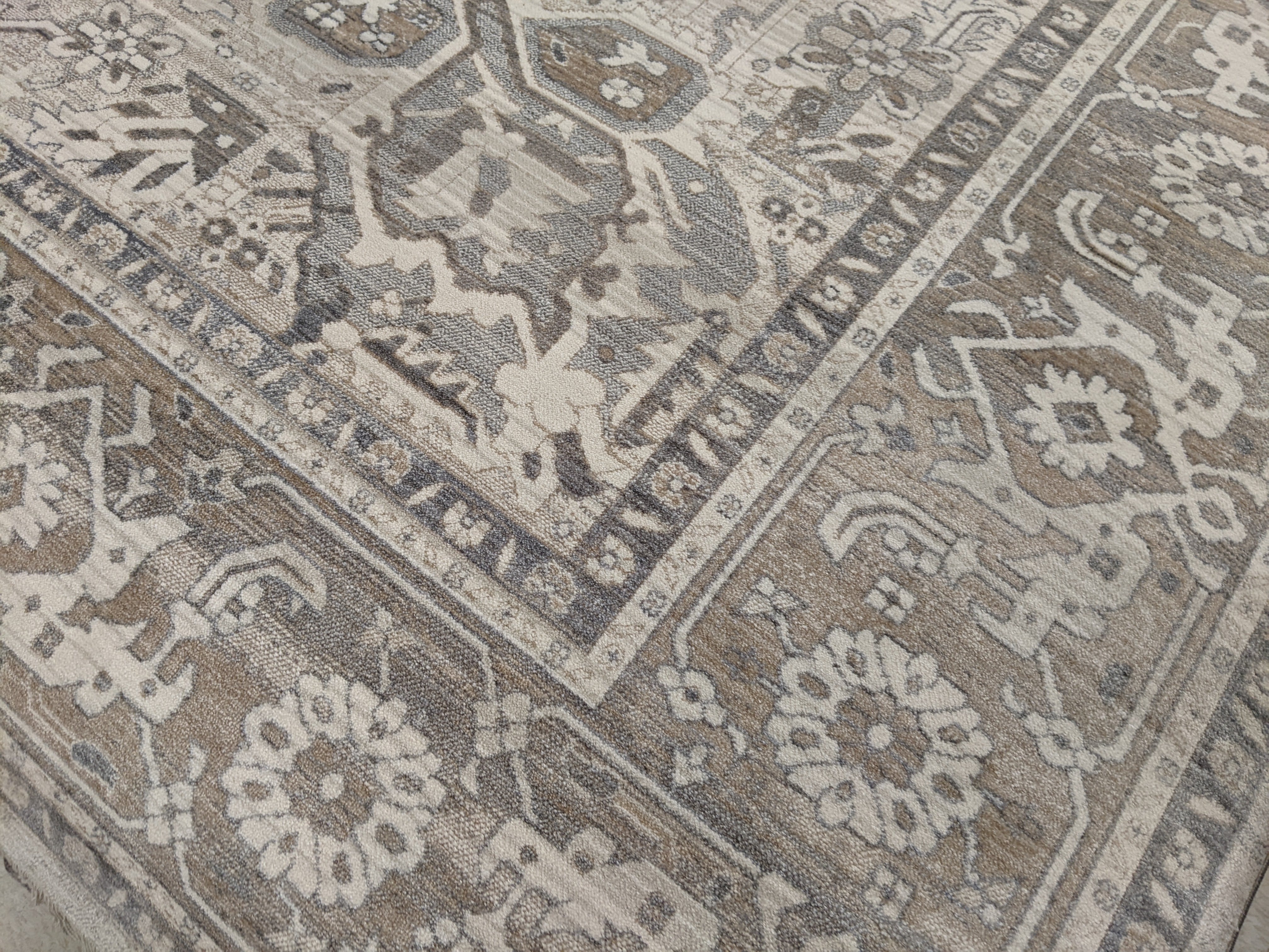 Momeni Area Rugs Izmir Area Rug IZ-10 Grey 7 Sizes in Polyester From Momeni