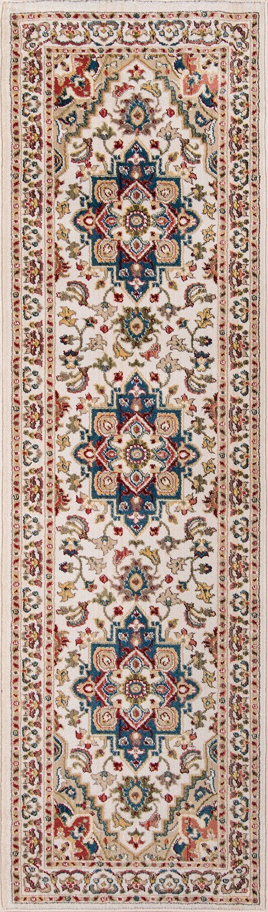 Lenox Area Rugs LE-01 Ivory 100% Poly Product of Turkey