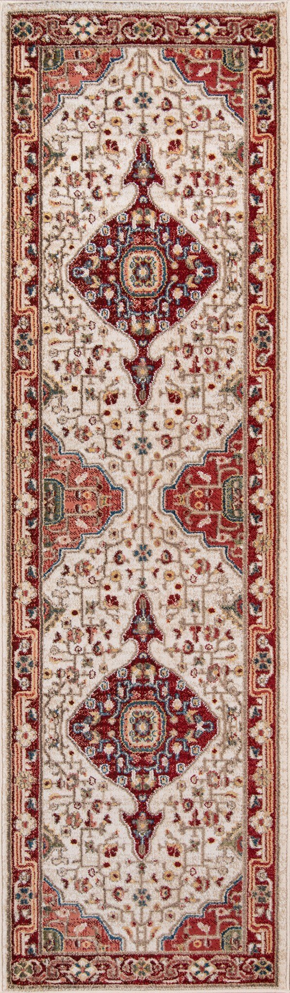 Lenox Area Rugs LE-02 Red 100% Poly Product of Turkey