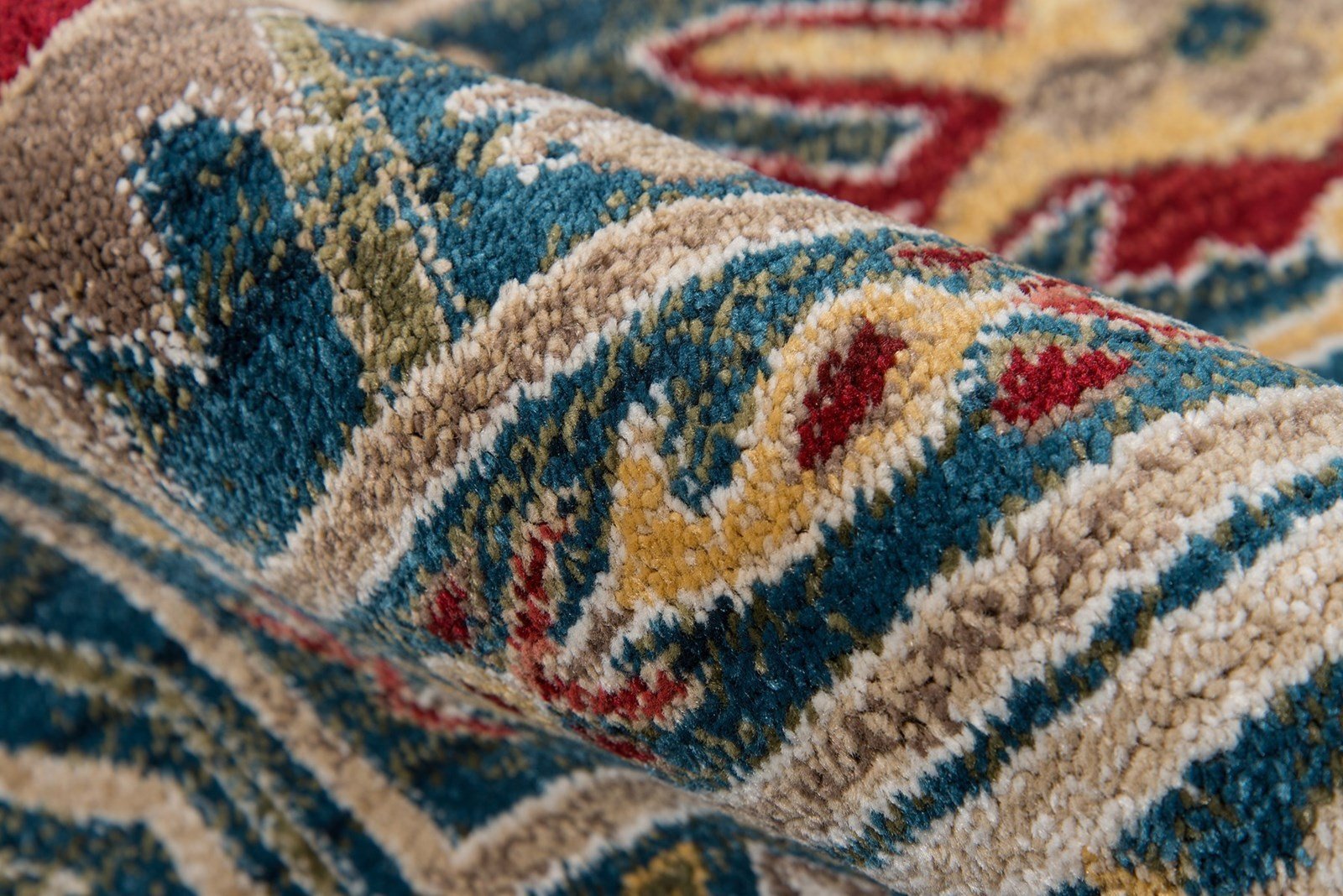 Lenox Area Rugs LE-03 Blue 100% Poly Product of Turkey