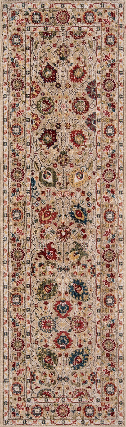 Lenox Area Rugs LE-04 Ivory 100% Poly Product of Turkey