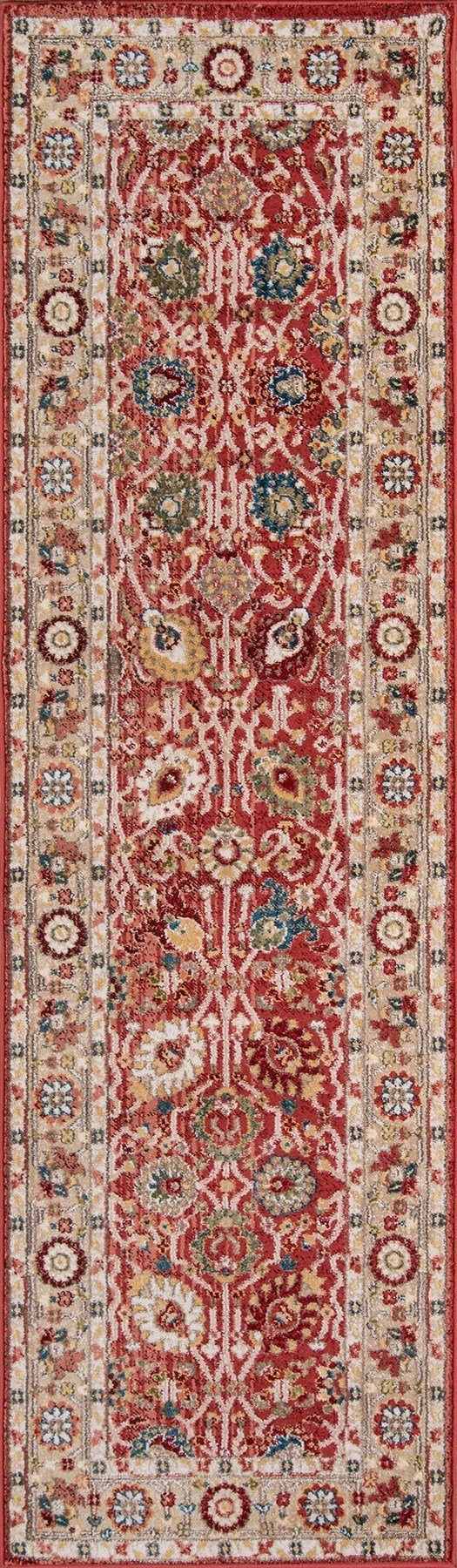 Lenox Area Rugs LE-04 Red 100% Poly Product of Turkey