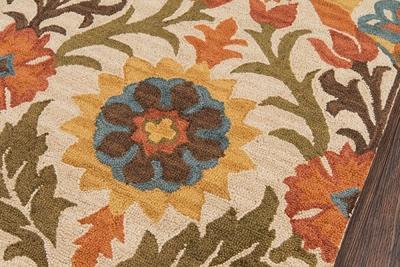 Momeni Area Rugs Tangier Area Rugs Tan-09 Gold 100% Wool Hand Hooked From India