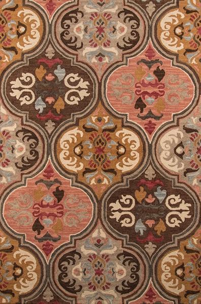 Momeni Area Rugs Tangier Area Rugs Tan-10 Multi 100% Wool HandHooked From India