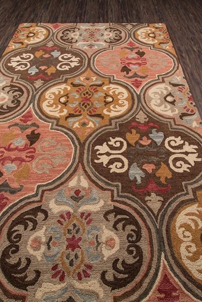 Momeni Area Rugs Tangier Area Rugs Tan-10 Multi 100% Wool HandHooked From India