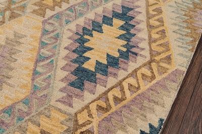 Momeni Area Rugs Tangier Area Rugs Tan-16 Multi 100% Wool HandHooked From India