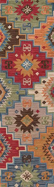 Momeni Area Rugs Tangier Area Rugs Tan-23 Multi 100% Wool HandHooked From India