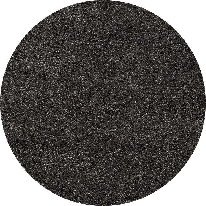 Round Nourison Rugs Shag Rugs Amore Collection By Nourison Amor1 DkGrey Unique Shapes and Sizes