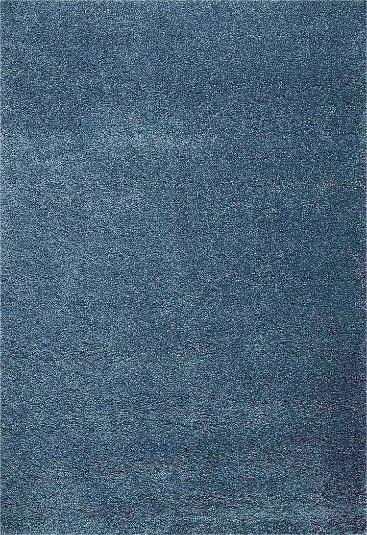 Rect Nourison Shags Shag Rugs Amore Collection By Nourison Amor1 Slate Blue Unique Shapes and Sizes