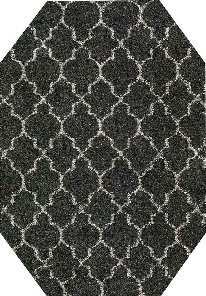 EOCT Nourison Shags Shag Rugs Amore Collection By Nourison Amor2 Charcoal Unique Shapes and Sizes