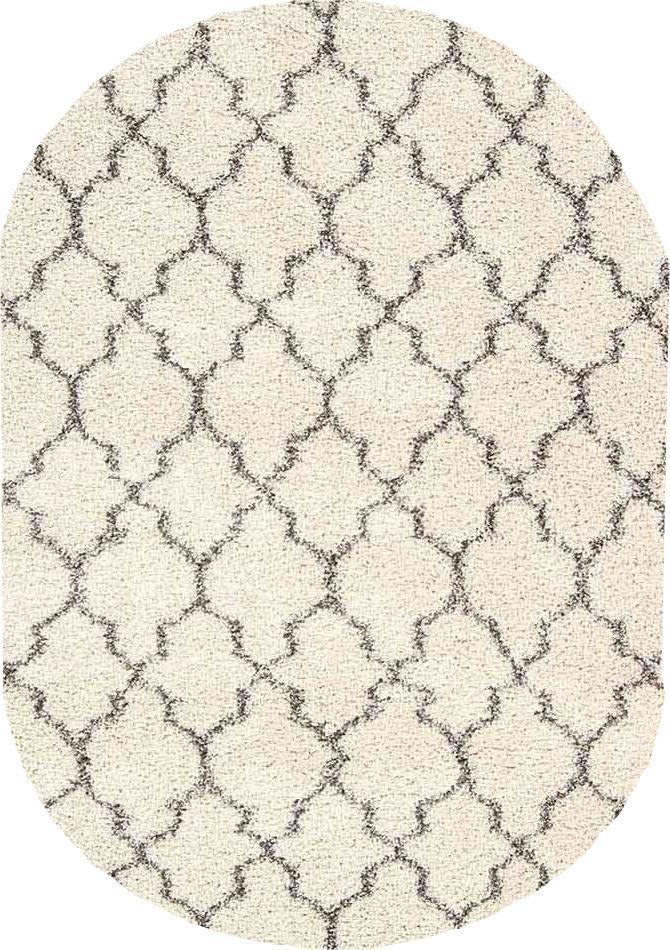 Nourison Shags Shag Rugs Amore Collection By Nourison Amor2 Cream Unique Shapes and Sizes