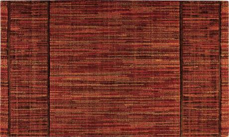 Nourison Stair Runner Grand Textures Wool Stair Runner PT44-Autumn- 30 inch  Rust Sold By the Foot