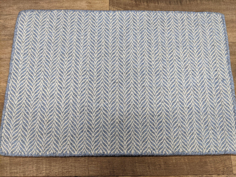 Island Wave Sky Blue Stair Runner and Area Rugs By Craftworks/Nourison