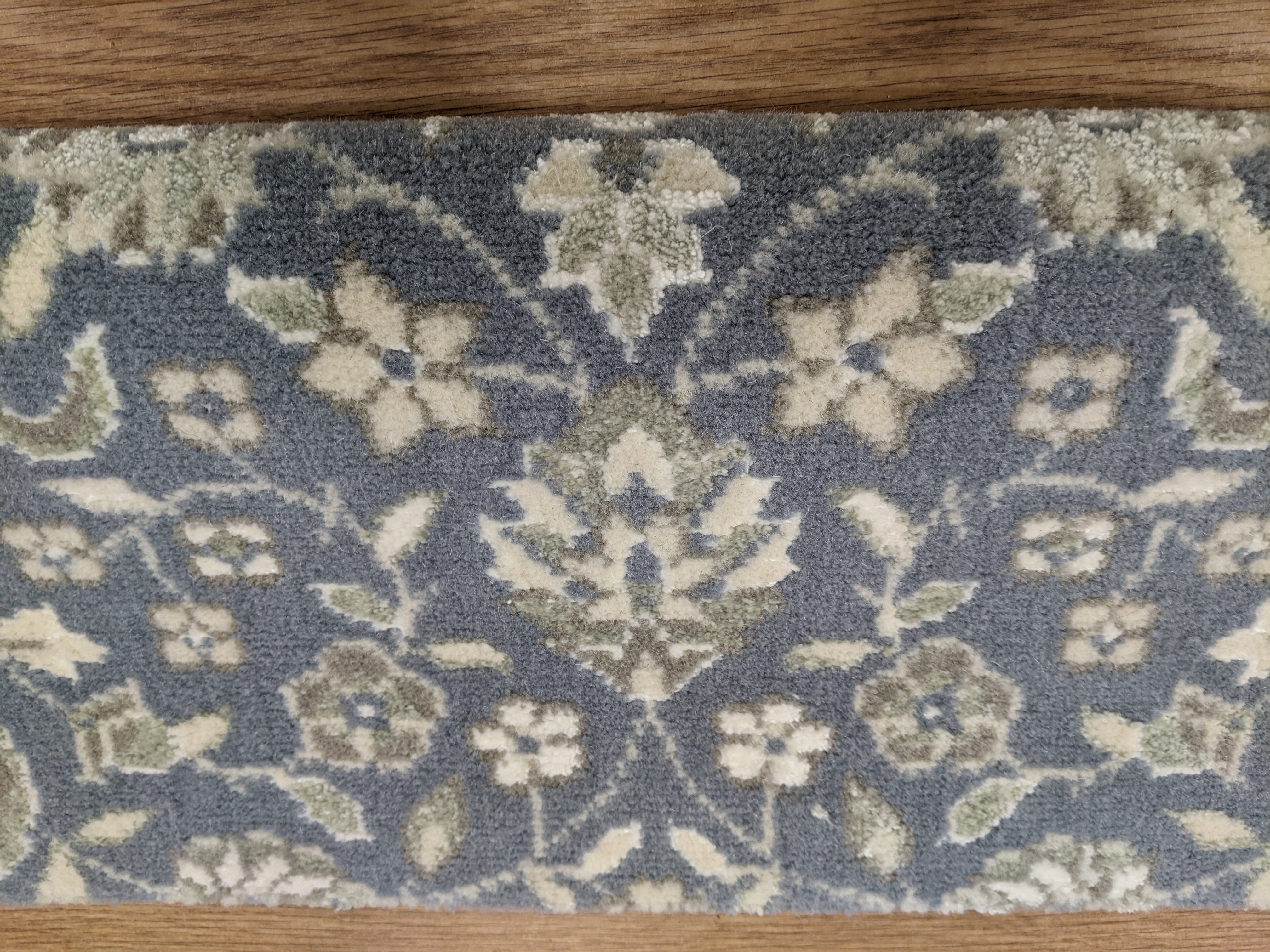 Nourison Stair Runners Persian Glamour GLK-22 Ocean Stair Runner-Area Rugs and Carpet