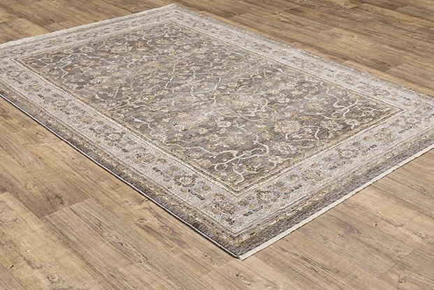 Oriental Weavers Area Rugs 3.3x5 Maharaja Area Rugs 40m Grey By OWRugs