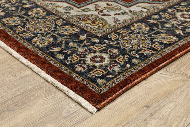 Oriental Weavers Area Rugs Aberdeen Area Rugs 4151R Red Tabriz By OWRugs