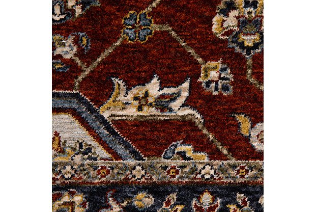 Oriental Weavers Area Rugs Aberdeen Area Rugs 4151R Red Tabriz By OWRugs