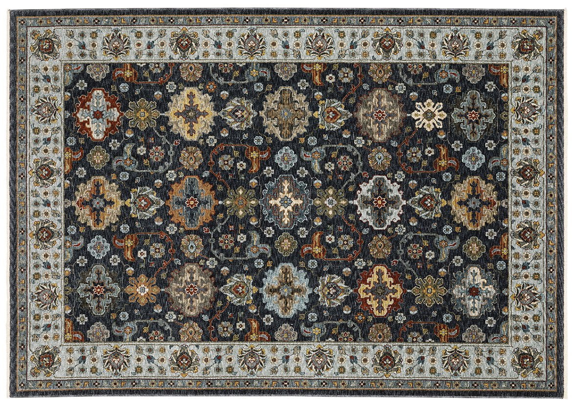 Oriental Weavers Area Rugs Aberdeen  Area Rugs 561B Navy Persian By OWRugs