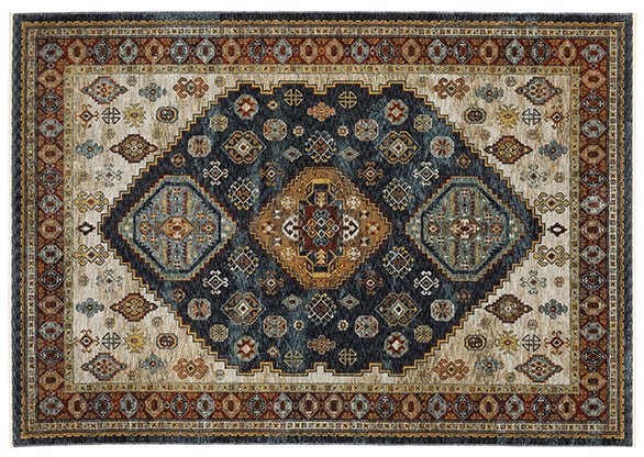 Oriental Weavers Area Rugs Aberdeen  Area Rugs 5W Navy Persian By OWRugs In 8 Sizes