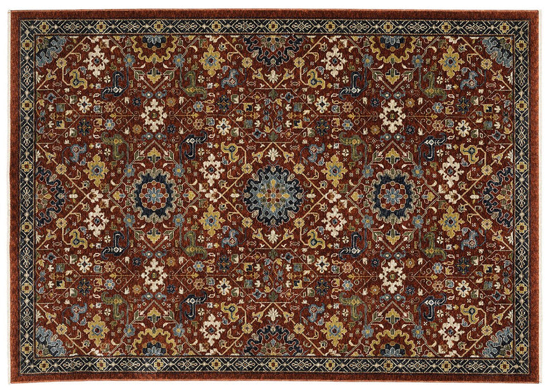Oriental Weavers Area Rugs Aberdeen Area Rugs 6R Red Persian By OWRugs In 8 Sizes