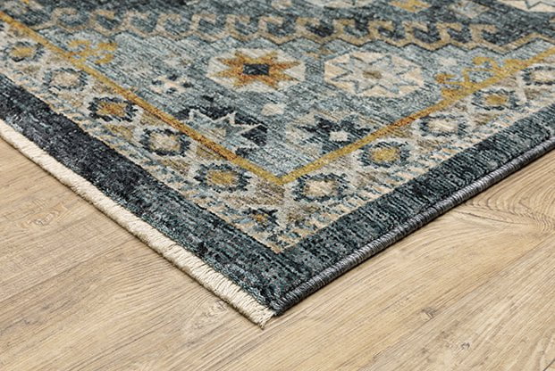 Aberdeen Area Rugs 7150B Blue Kazak by OW Rugs On Sale in Nashua NH