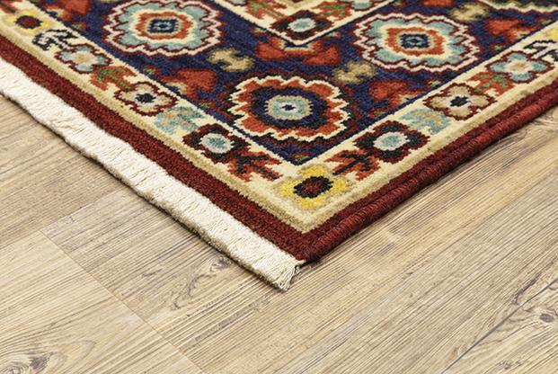 Lilihan Area Rugs1802W Ivory  Kazak Wool-Nylon In 8 Sizes By OW Rugs