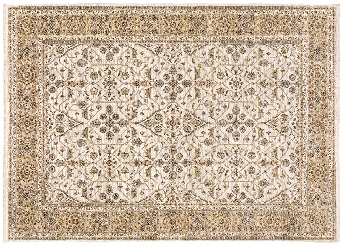 Maharaja Area Rugs1J Beige-Gold By OW Rugs