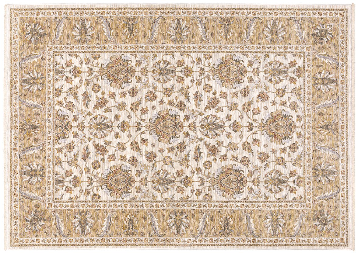 Oriental Weavers Area Rugs Maharaja 5091W Beige-Gold Area Rugs By OW Rugs