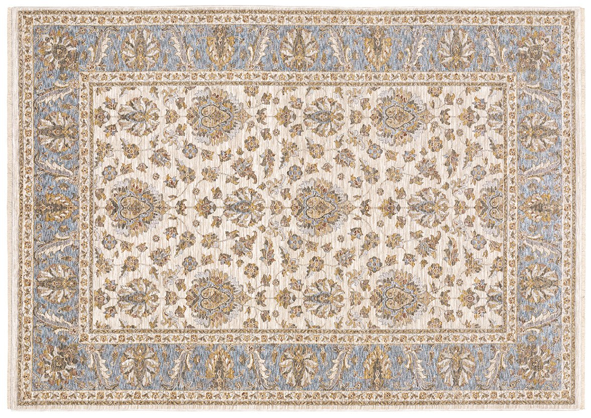 Oriental Weavers Area Rugs Maharaja 5091Z Beige-Blue Area Rugs By OW Rugs